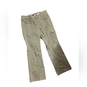 H&M Women's Flare Leg Jeans - Khaki